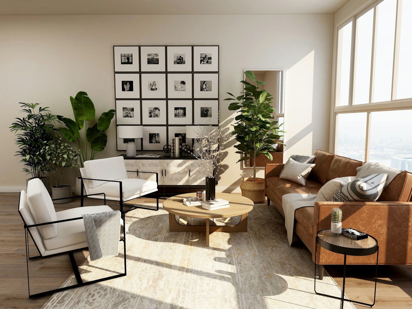 Interior inspiration for a fictional home renovation website